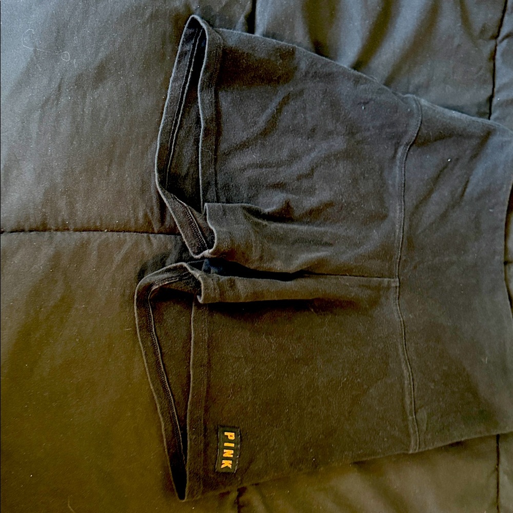 PINK Victoria's Secret Black Joggers